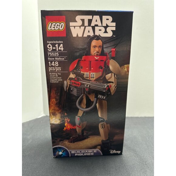 Lego Star Wars Baze Malbus Buildable Figure 75525 148 Pcs Ages 9-14 Disney Colle - Picture 5 of 9